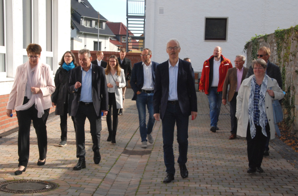 Ministerin Honé in Borsum